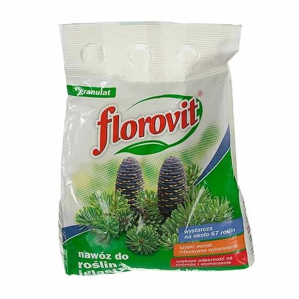 Удобрение Florovit (Флоровит) для хвойных 1 кг от компании Садовник - все для сада и огорода - фото 1