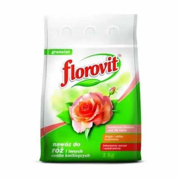 Удобрение Florovit (Флоровит) для роз 1 кг от компании Садовник - все для сада и огорода - фото 1