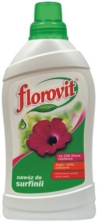 Удобрение Florovit (Флоровит) для сурфиний и других ампельных петуний 550 мл от компании Садовник - все для сада и огорода - фото 1