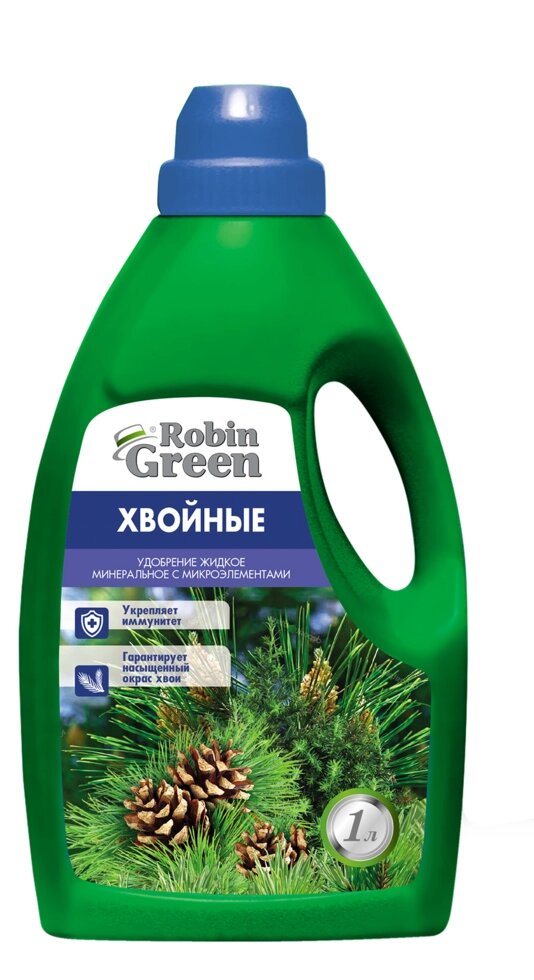 Удобрение Robin Green  (Робин Грин)  Хвойные растения, 1 кг от компании Садовник - все для сада и огорода - фото 1