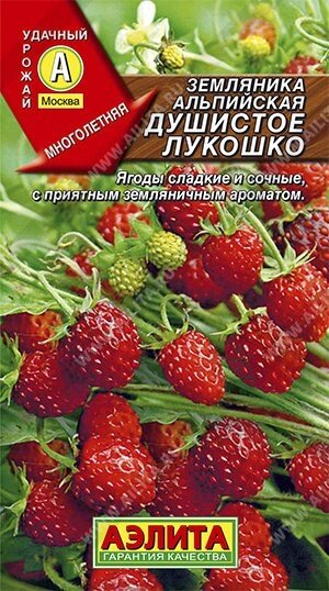 Земляника Душистое лукошко 0.04 г. А на скидке срок годности до 12,24г от компании Садовник - все для сада и огорода - фото 1