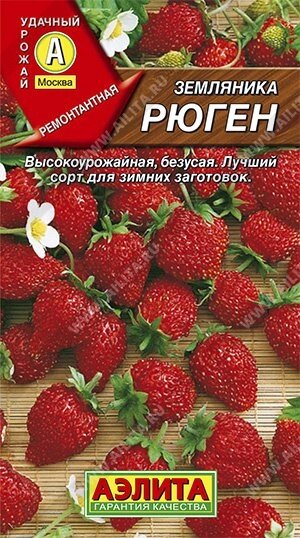 Земляника Рюген 0.04г. на скидке срок годности до 12,24г от компании Садовник - все для сада и огорода - фото 1