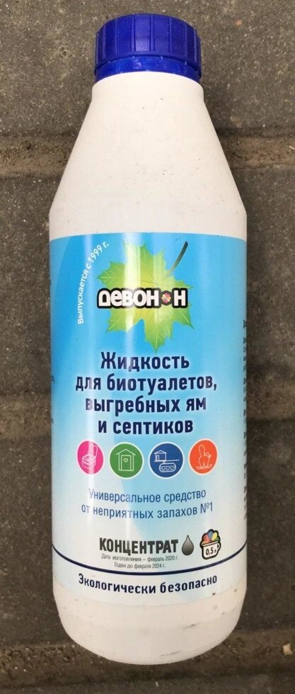 Жидкость для биотуалетов "Девон-Н" 500 мл.. от компании Садовник - все для сада и огорода - фото 1
