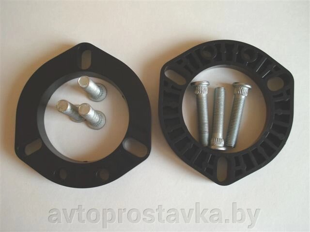 Проставки для Mazda 6 GH 07-12 г.в. (15 мм) передние. Артикул: 19-ABS от компании Интернет-магазин «Avtoprostavka. by» - фото 1
