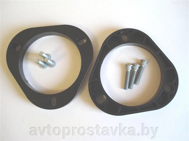 Проставки  для увеличения дорожного просвета Pontiac Vibe (2003-2008)  передние (20 мм) Арт.:  Vibe -F-20/ABS от компании Интернет-магазин «Avtoprostavka. by» - фото 1