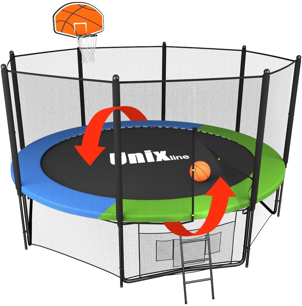 Баскетбольный щит для батута UNIX Line Classic/Simple от компании Интернет-магазин «Sport-Center » - фото 1