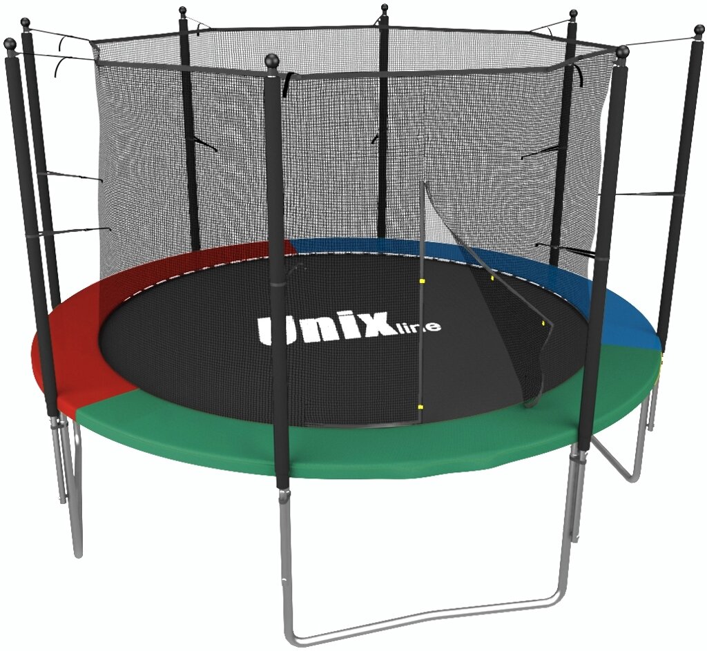 Батут UNIX Line Simple 10 ft Color (inside) от компании Интернет-магазин «Sport-Center » - фото 1