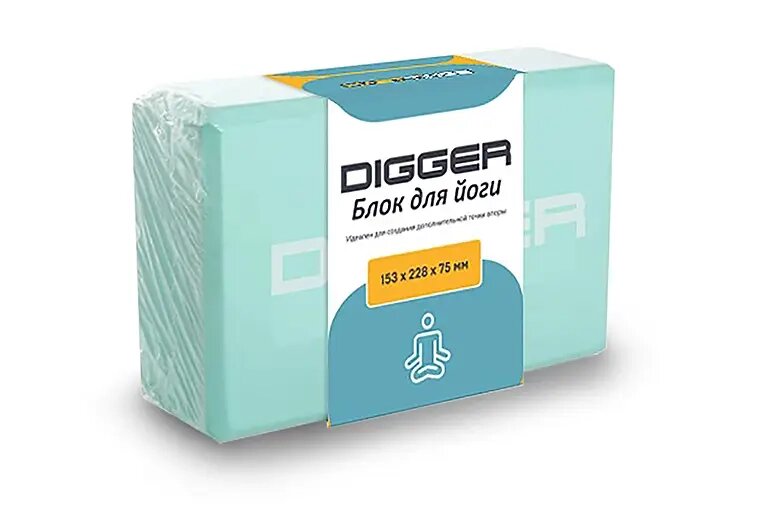 Блок для йоги Hasttings Digger HD22E1 от компании Интернет-магазин «Sport-Center » - фото 1