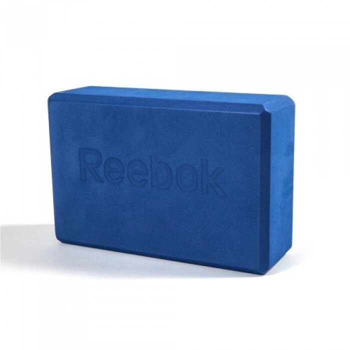 Блок для йоги Reebok RAYG-10025BL (синий) от компании Интернет-магазин «Sport-Center » - фото 1
