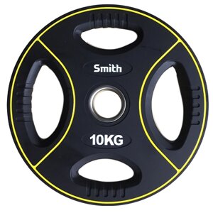Диск для штанги Smith PUWP12-10 (полиуретановый, 10кг)