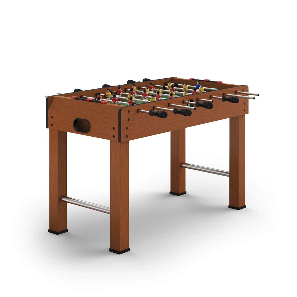 Игровой стол UNIX Line Футбол - Кикер (121х61 cм, Wood) от компании Интернет-магазин «Sport-Center » - фото 1