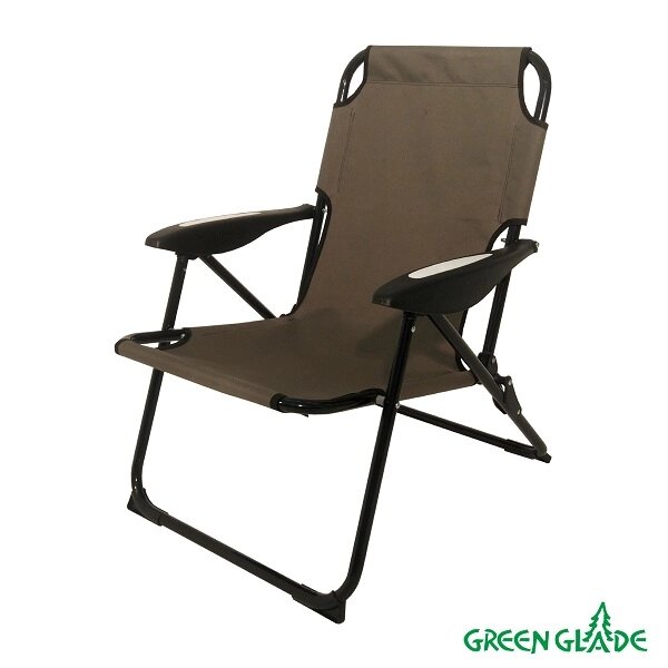 Кресло складное Green Glade РС710 (хаки) от компании Интернет-магазин «Sport-Center » - фото 1