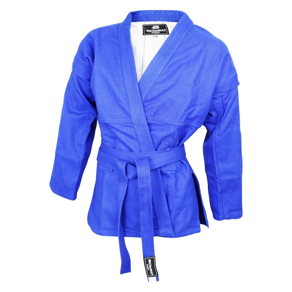 Куртка для самбо BoyBo синяя, 000/110 от компании Интернет-магазин «Sport-Center » - фото 1