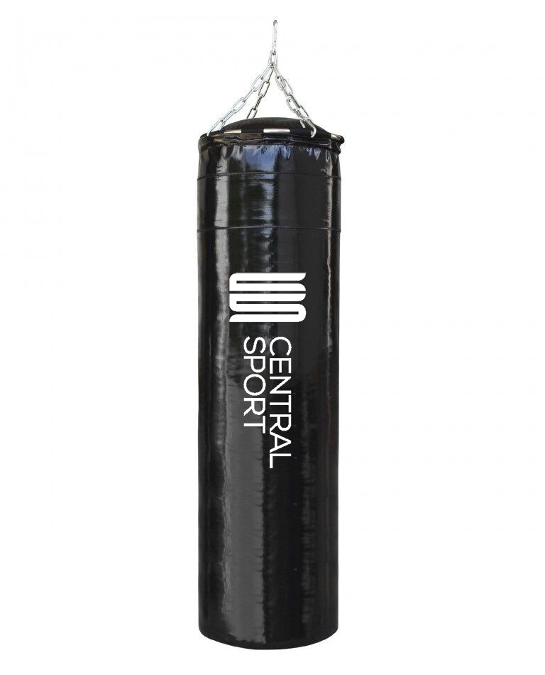 Мешок боксерский Central Sport, 55 кг. 180 см, черный. от компании Интернет-магазин «Sport-Center » - фото 1