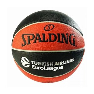 Мяч баскетбольный spalding euroleague legacy TF1000 (размер 7, арт 77-100Z)