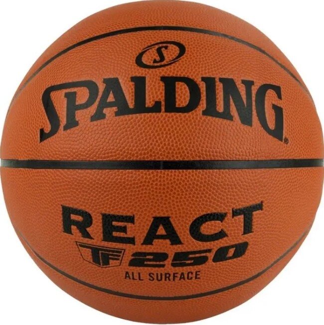 Мяч баскетбольный Spalding TF-250 React р. 7 (арт. 76-801Z) от компании Интернет-магазин «Sport-Center » - фото 1