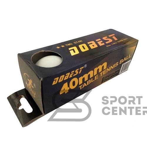 Мяч для н/т DOBEST BA-01 ** 3шт/уп от компании Интернет-магазин «Sport-Center » - фото 1