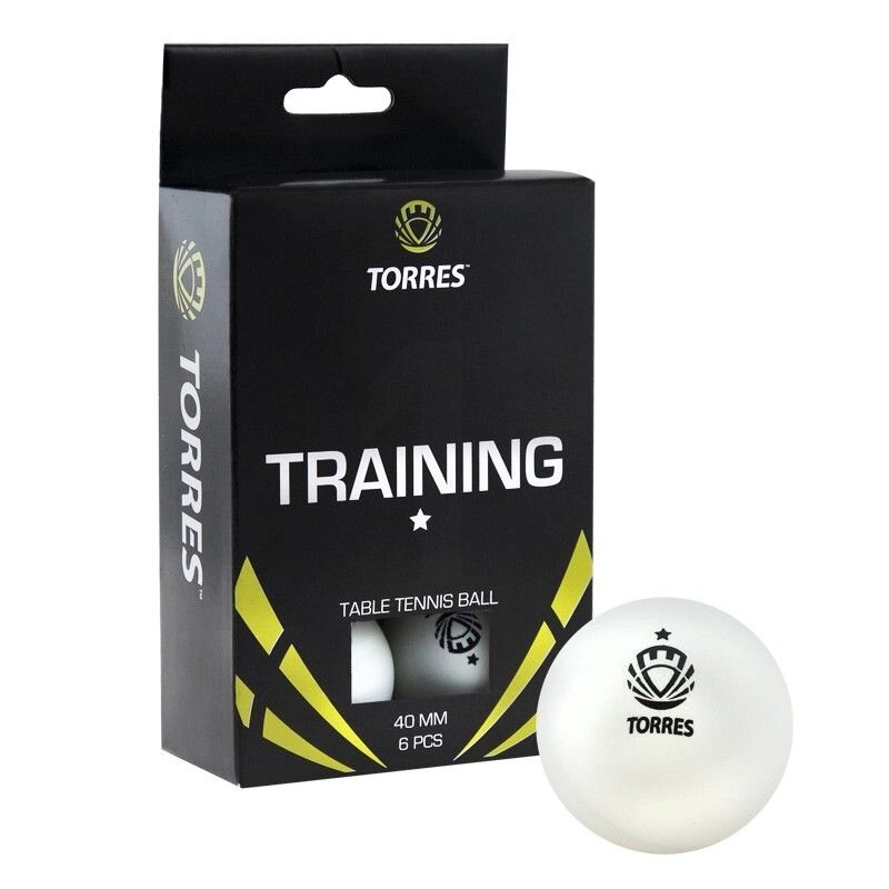 Мяч для наст. тенниса TORRES  Training 1*,  арт. TT0016 от компании Интернет-магазин «Sport-Center » - фото 1
