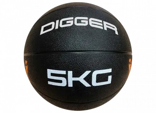 Мяч медицинский 5кг Hasttings Digger HD42C1C-5 от компании Интернет-магазин «Sport-Center » - фото 1