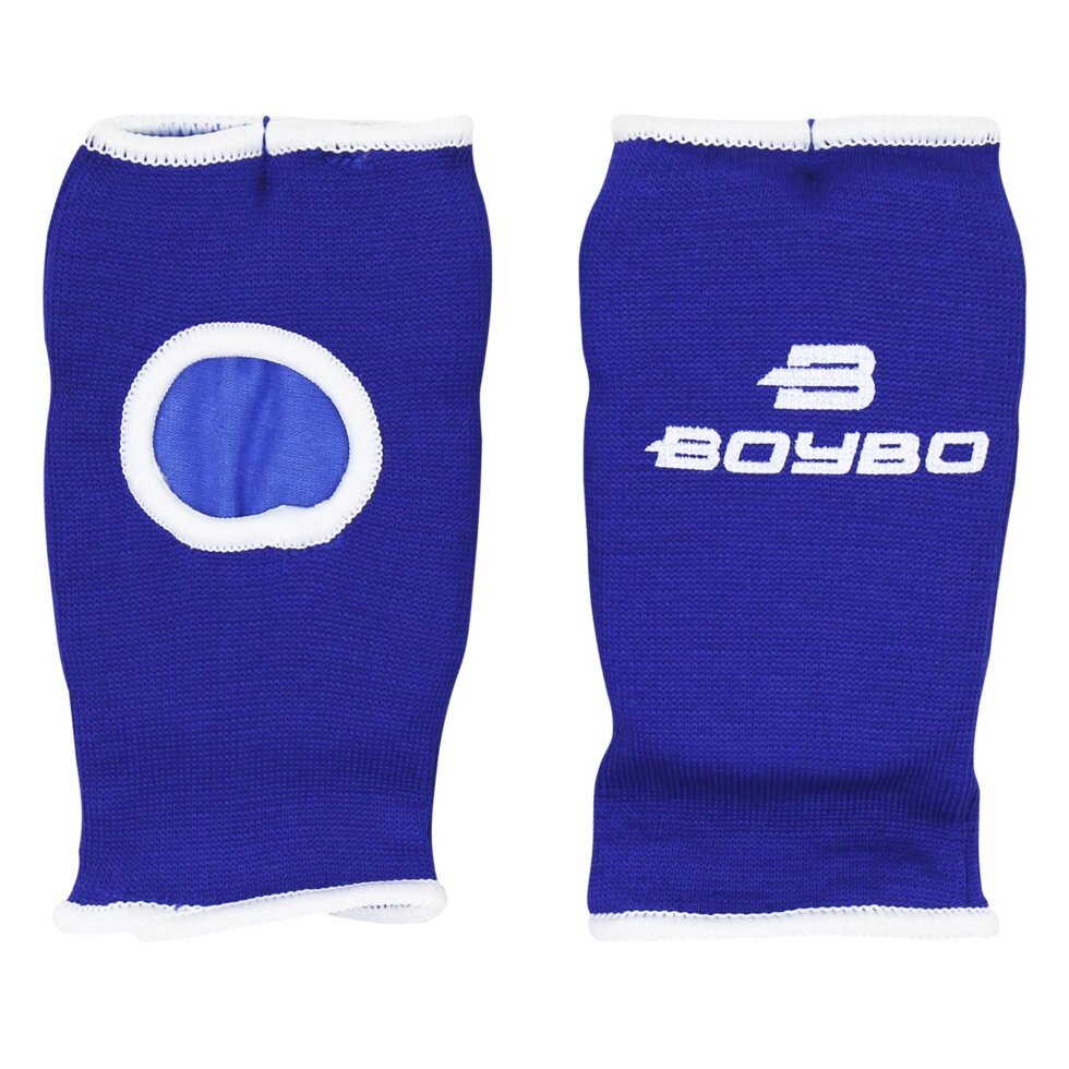 Накладки для каратэ BoyBo х/б синие 2XS от компании Интернет-магазин «Sport-Center » - фото 1