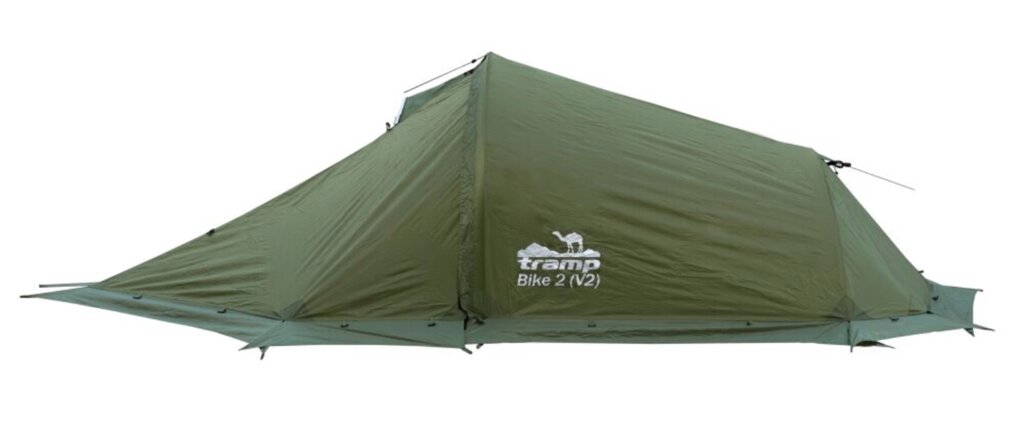 Палатка Экспедиционная Tramp Bike 2 (V2) Green от компании Интернет-магазин «Sport-Center » - фото 1