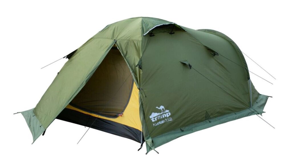 Палатка Экспедиционная Tramp Mountain 2 (V2) Green от компании Интернет-магазин «Sport-Center » - фото 1