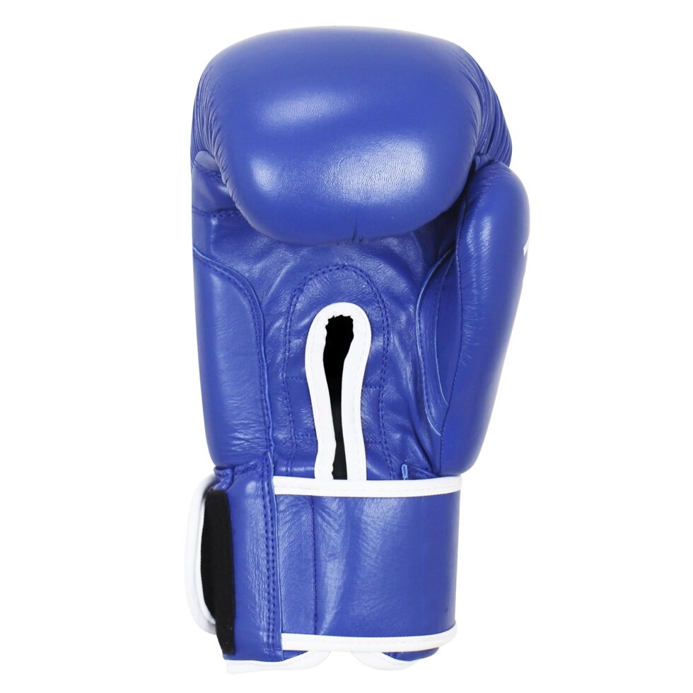 Перчатки бокс. BoyBo Pro кожа 8 OZ син. от компании Интернет-магазин «Sport-Center » - фото 1