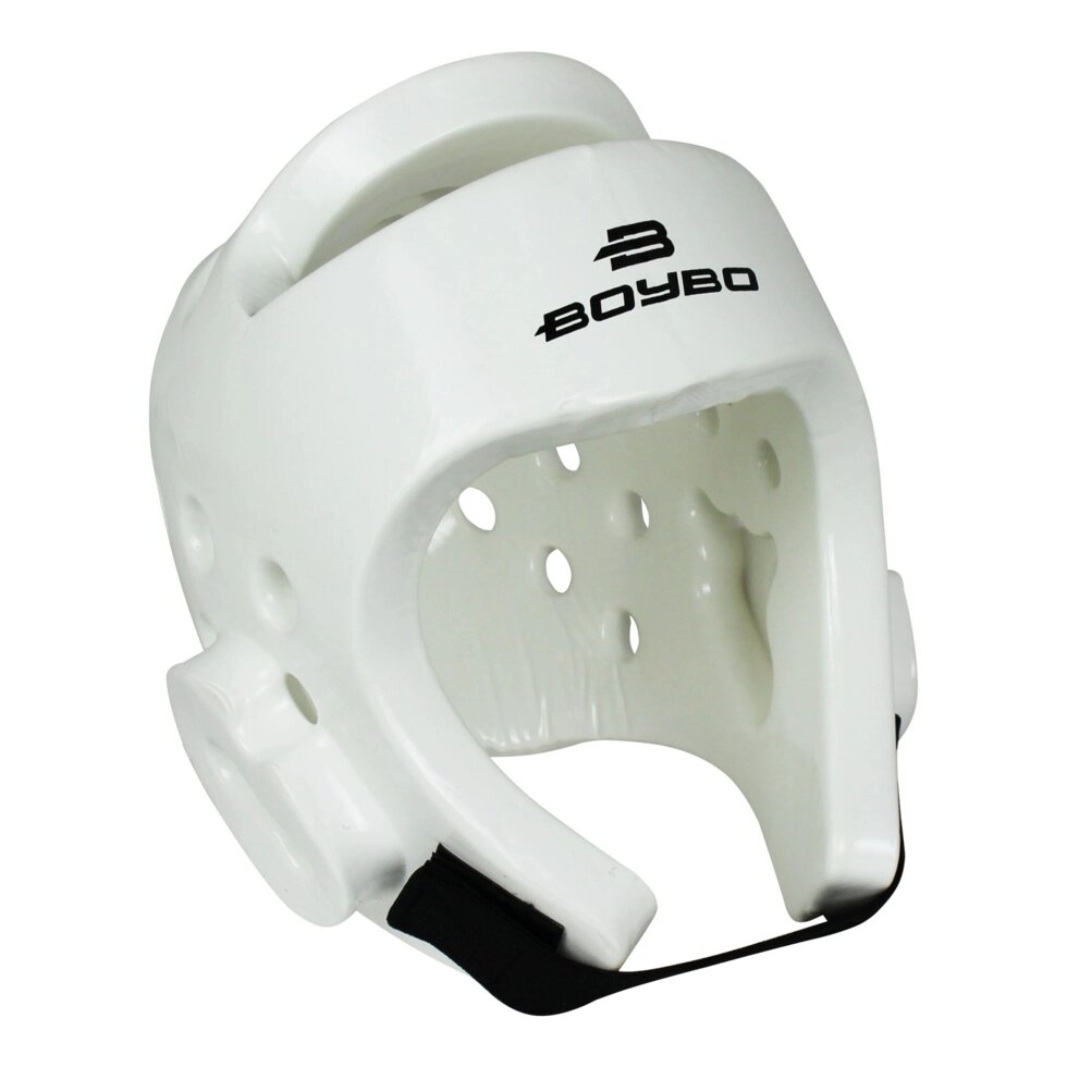 Шлем тхеквандо BoyBo L, белый от компании Интернет-магазин «Sport-Center » - фото 1