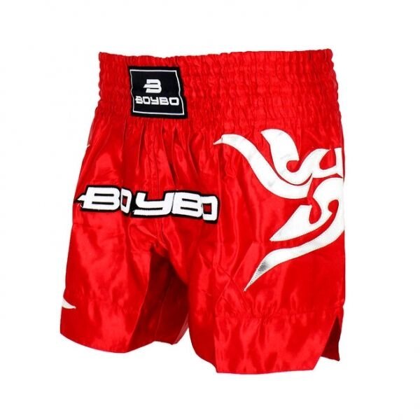 Шорты BoyBo для тайского бокса красные S от компании Интернет-магазин «Sport-Center » - фото 1