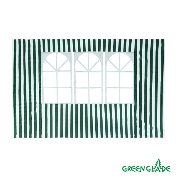 Стенка для шатра Green Glade 4110 (зеленая) с окном от компании Интернет-магазин «Sport-Center » - фото 1