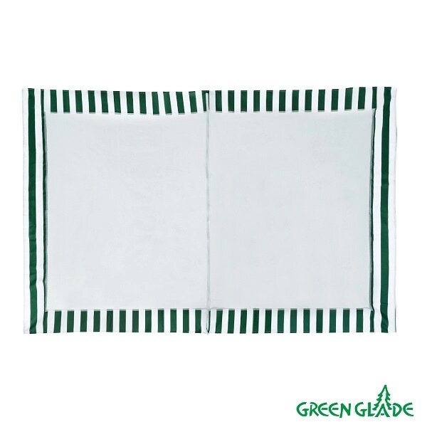 Стенка для шатра Green Glade 4130 (зеленая) с москитной сеткой от компании Интернет-магазин «Sport-Center » - фото 1
