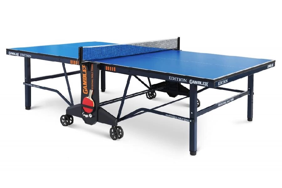 Стол теннисный GAMBLER Edition (Синий) / GTS-1 от компании Интернет-магазин «Sport-Center » - фото 1