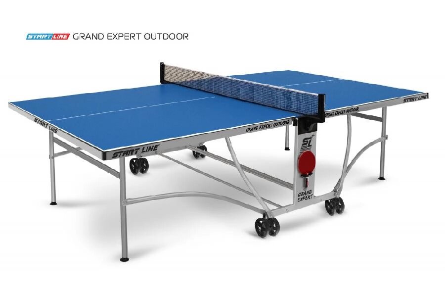 Стол теннисный Start Line GRAND EXPERT 4 Всепогодный (Синий) от компании Интернет-магазин «Sport-Center » - фото 1