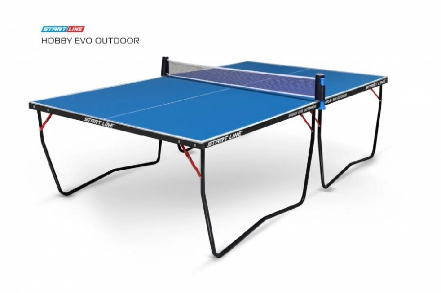 Стол теннисный Start Line Hobby EVO 4 Всепогодный (Синий) от компании Интернет-магазин «Sport-Center » - фото 1