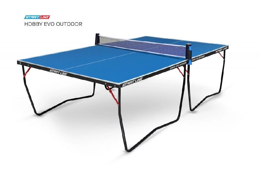 Стол теннисный Start Line Hobby EVO 6 Всепогодный (Синий) от компании Интернет-магазин «Sport-Center » - фото 1