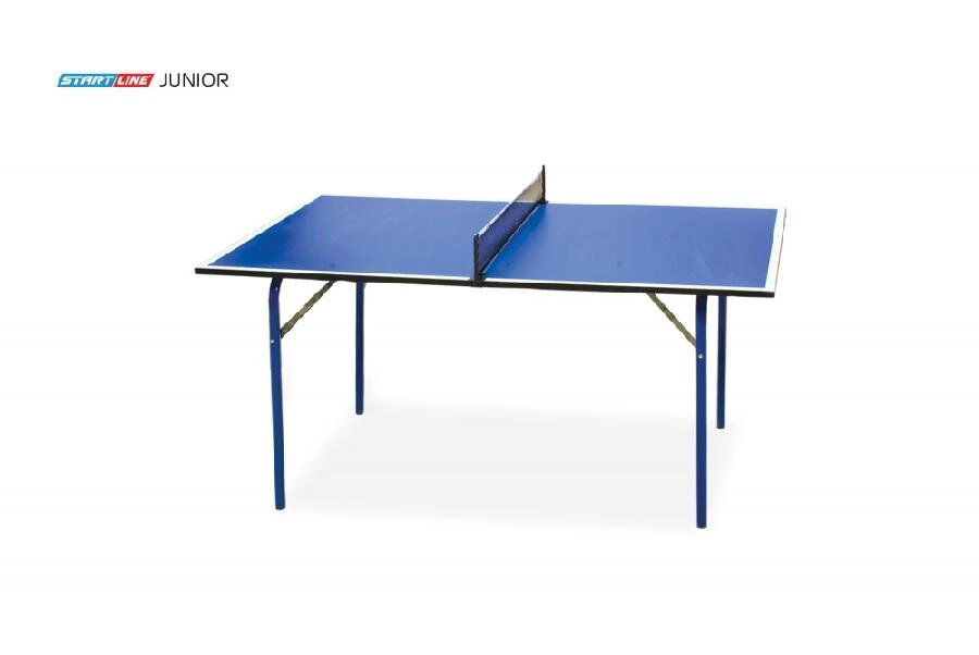 Стол теннисный Start Line Junior с сеткой (Синий) от компании Интернет-магазин «Sport-Center » - фото 1
