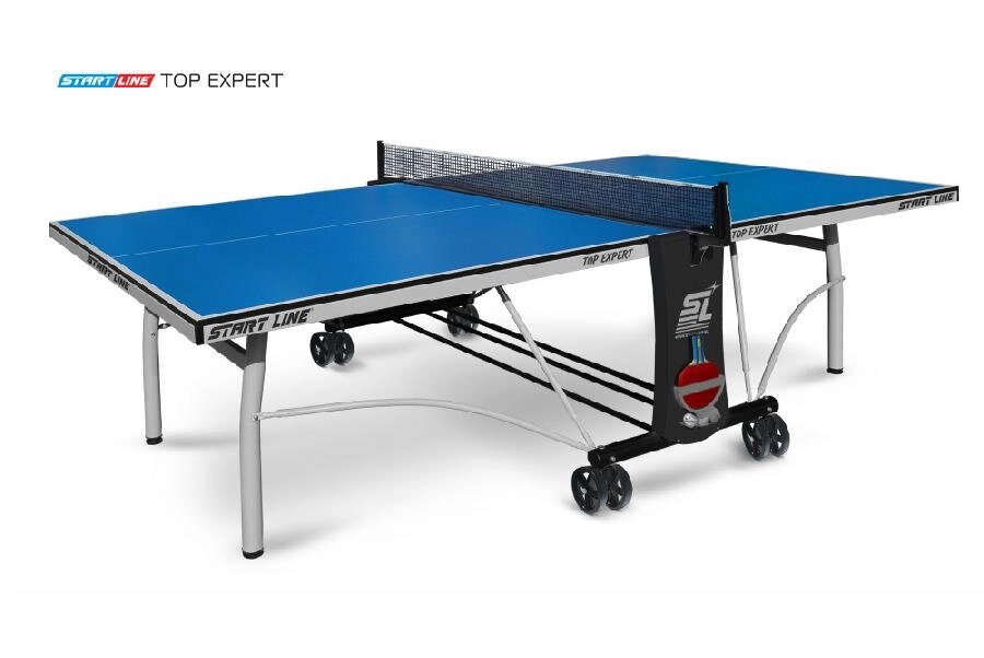 Стол теннисный Start Line Top Expert (Синий) от компании Интернет-магазин «Sport-Center » - фото 1
