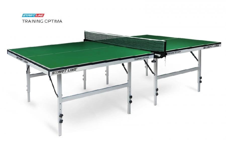 Стол теннисный Start Line Training Optima (Зелёный) от компании Интернет-магазин «Sport-Center » - фото 1