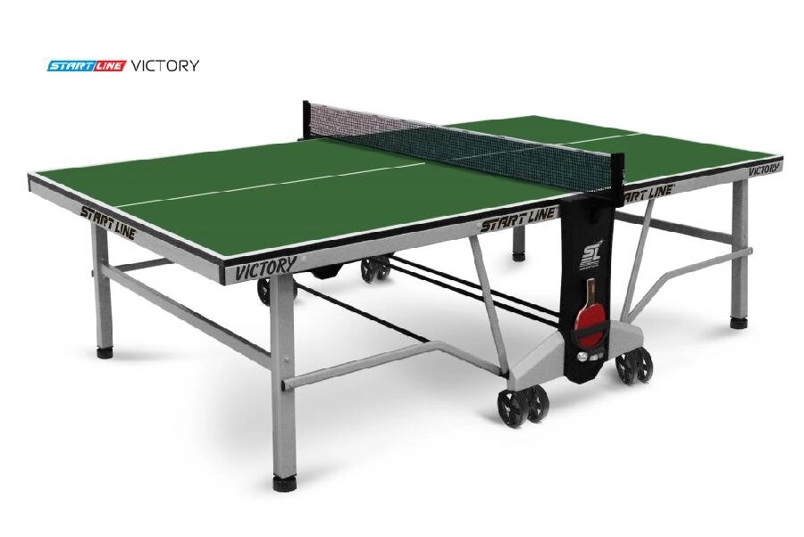 Стол теннисный Start Line VICTORY (Зелёный) от компании Интернет-магазин «Sport-Center » - фото 1