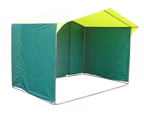 Торговая палатка Митек «Домик» 2,5 x 2 из квадратной трубы 20х20 мм от компании Интернет-магазин «Sport-Center » - фото 1