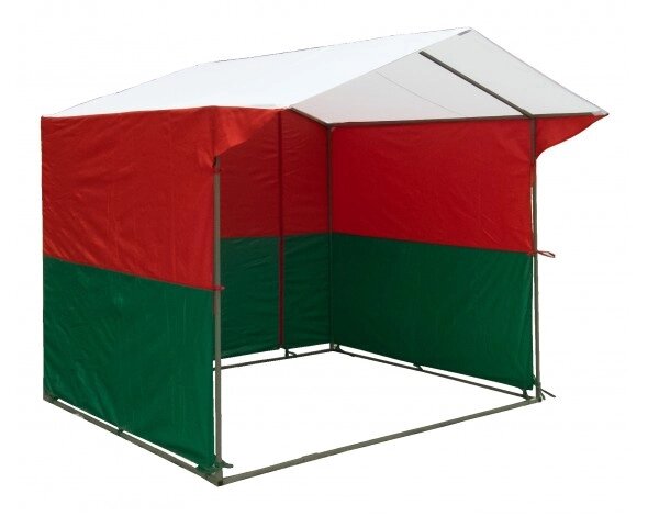 Торговая палатка Митек «Домик» 2,5 x 2 из трубы Ø 25 мм. от компании Интернет-магазин «Sport-Center » - фото 1