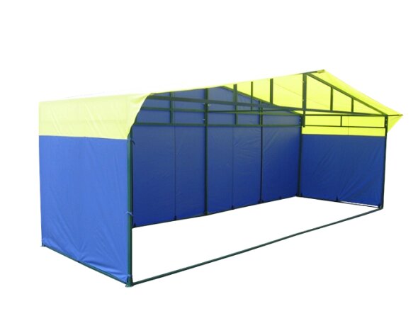 Торговая палатка Митек «Домик» 6 х 2 от компании Интернет-магазин «Sport-Center » - фото 1
