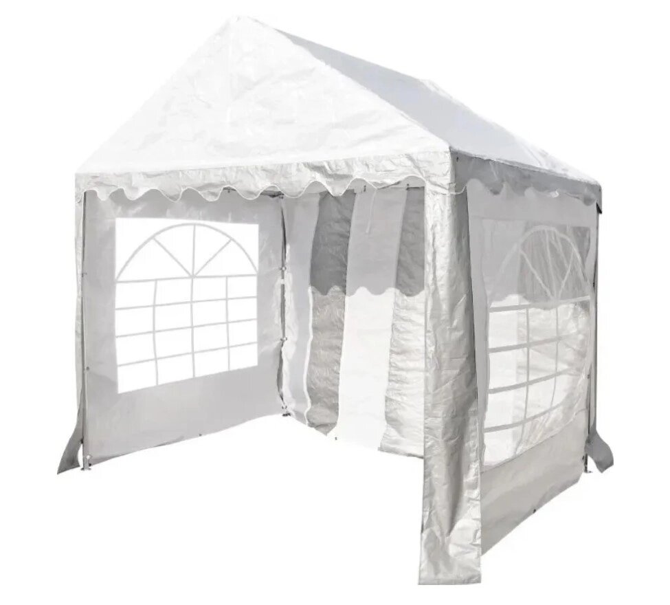 Торговая палатка Sundays Party 3x2 (белый-серый) от компании Интернет-магазин «Sport-Center » - фото 1