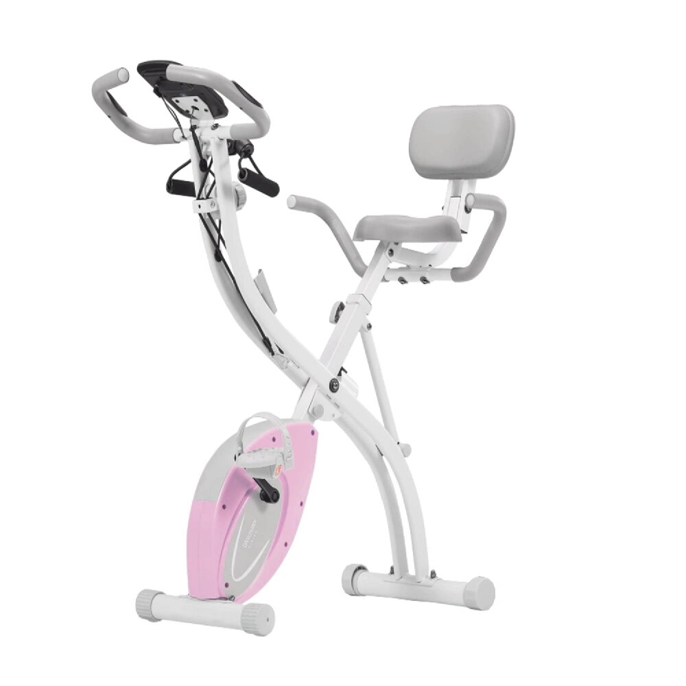 Велотренажер DFC X-Bike DavCreator (бело-розовый) от компании Интернет-магазин «Sport-Center » - фото 1