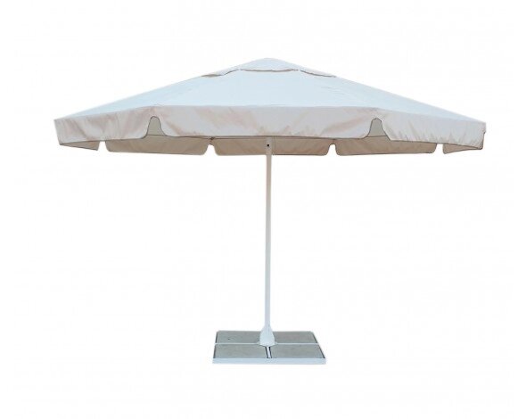 Зонт круглый Митек 3.5 м стальной каркас от компании Интернет-магазин «Sport-Center » - фото 1