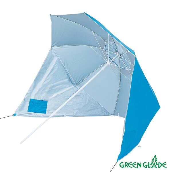 Зонт от солнца Green Glade A2102 (голубой) от компании Интернет-магазин «Sport-Center » - фото 1