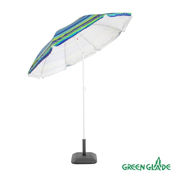 Зонт пляжный Green Glade 1254 от компании Интернет-магазин «Sport-Center » - фото 1