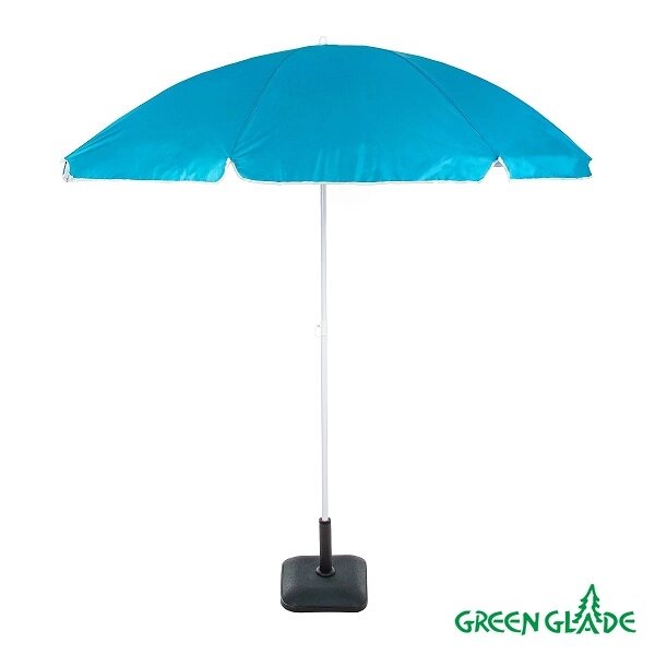 Зонт пляжный Green Glade A0012S (голубой) от компании Интернет-магазин «Sport-Center » - фото 1
