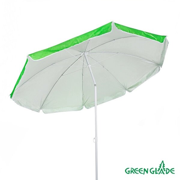 Зонт пляжный Green Glade A0013S (зеленый) от компании Интернет-магазин «Sport-Center » - фото 1
