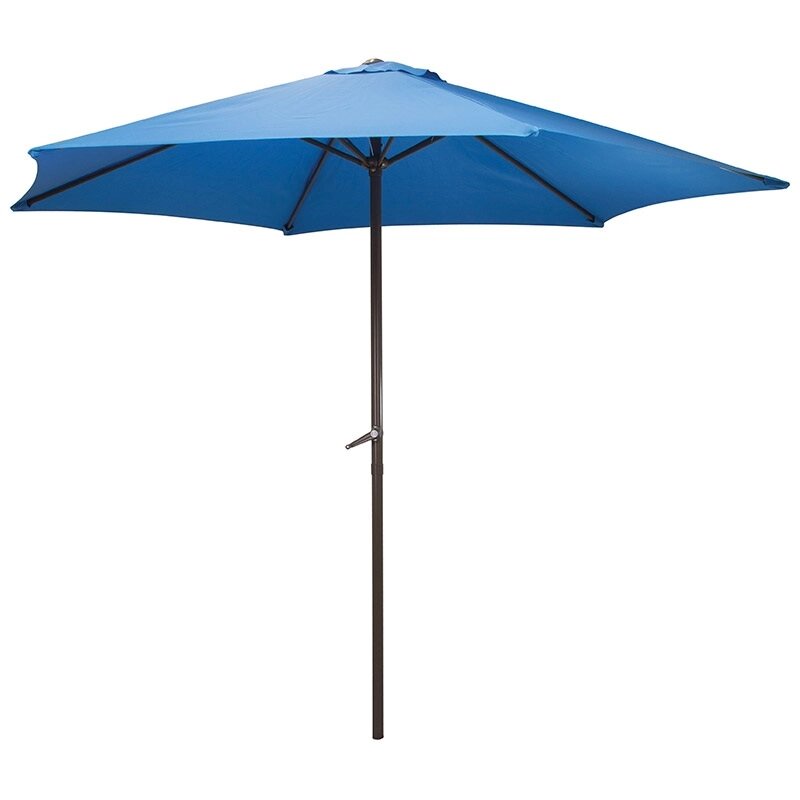 Зонт садовый ECOS GU-01 (синий) без подставки от компании Интернет-магазин «Sport-Center » - фото 1